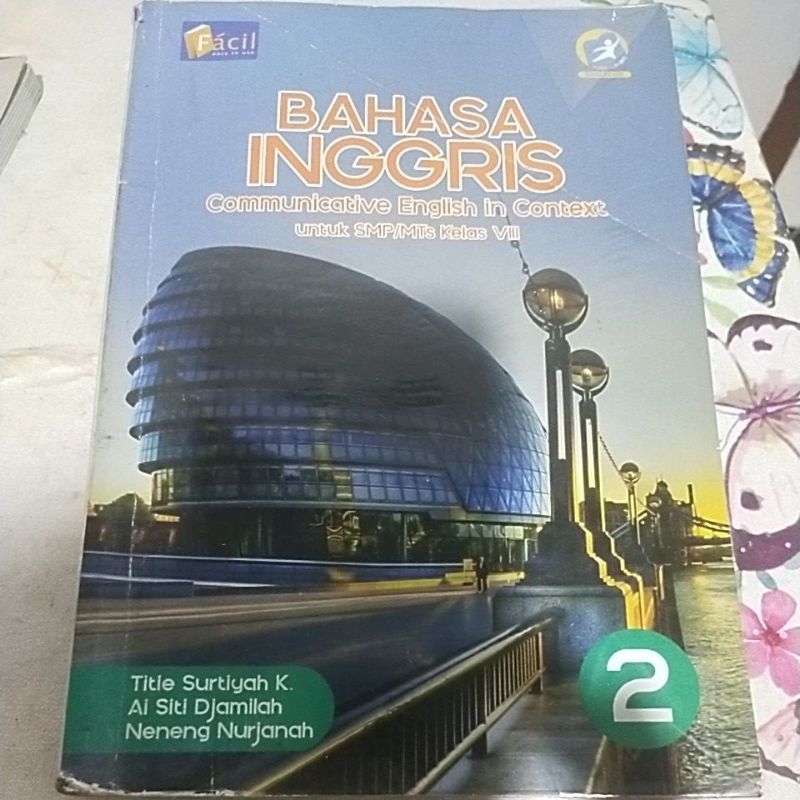 

Bahasa Inggris kls 8