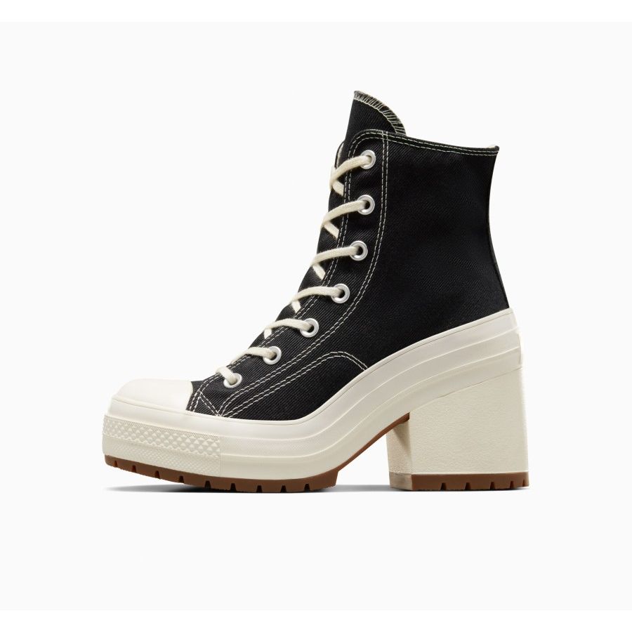 Converse Chuck 70 De Luxe Heel Black Original Resmi