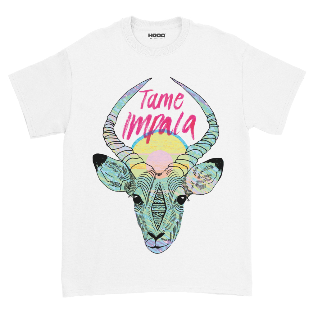 ( COD ) KAOS BAND TAME IMPALA - GOAT / UNISEX / BAJU TAME IMPALA / T-SHIRT TAME IMPALA / TAME IMPALA