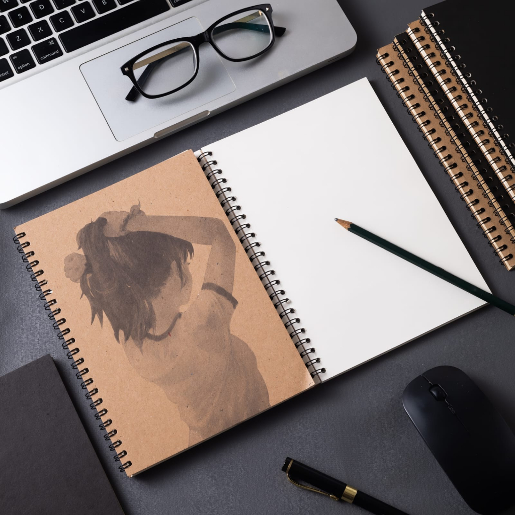 

[Whispers] Buku Catatan Notebook A5 Craft Vintage Aesthetic Brown / Notebook A5 Brown paper /