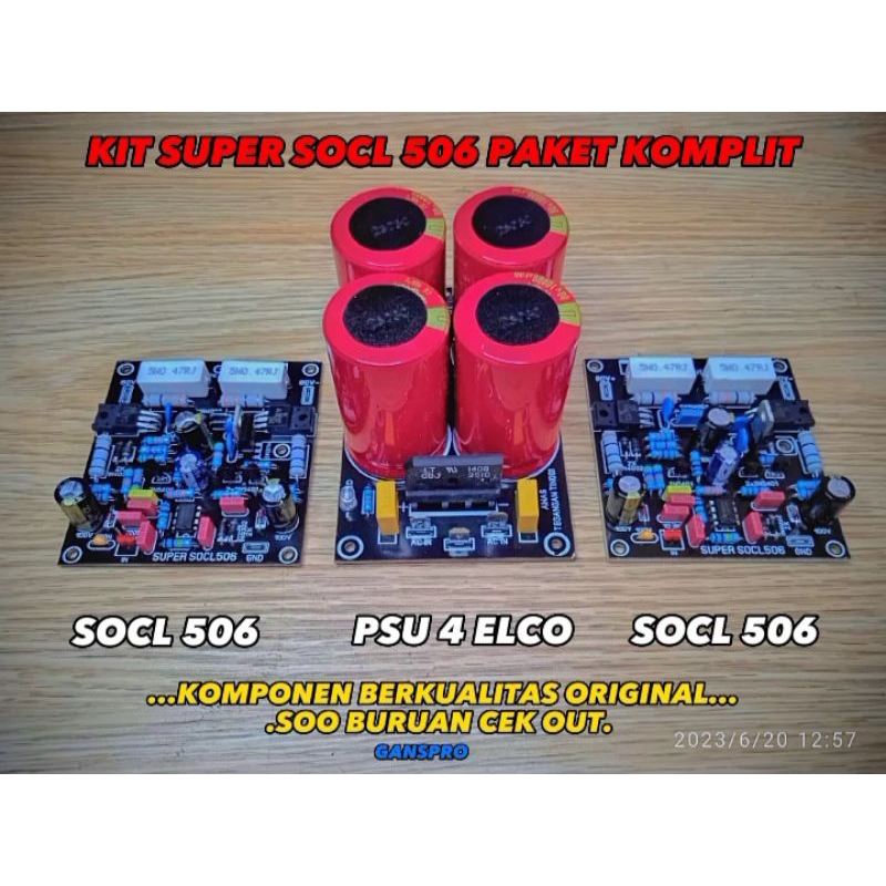 DRIVER POWER AMPLIFIER, SOCL 506 PLUS PSU RUBICON 80V/10000uf, SOCL 506 BALAP, DRIVER SOCL 506, SUPE