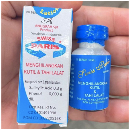 Barang asli 100% Swiss paris menghilangkan kutil dan tahi lalat