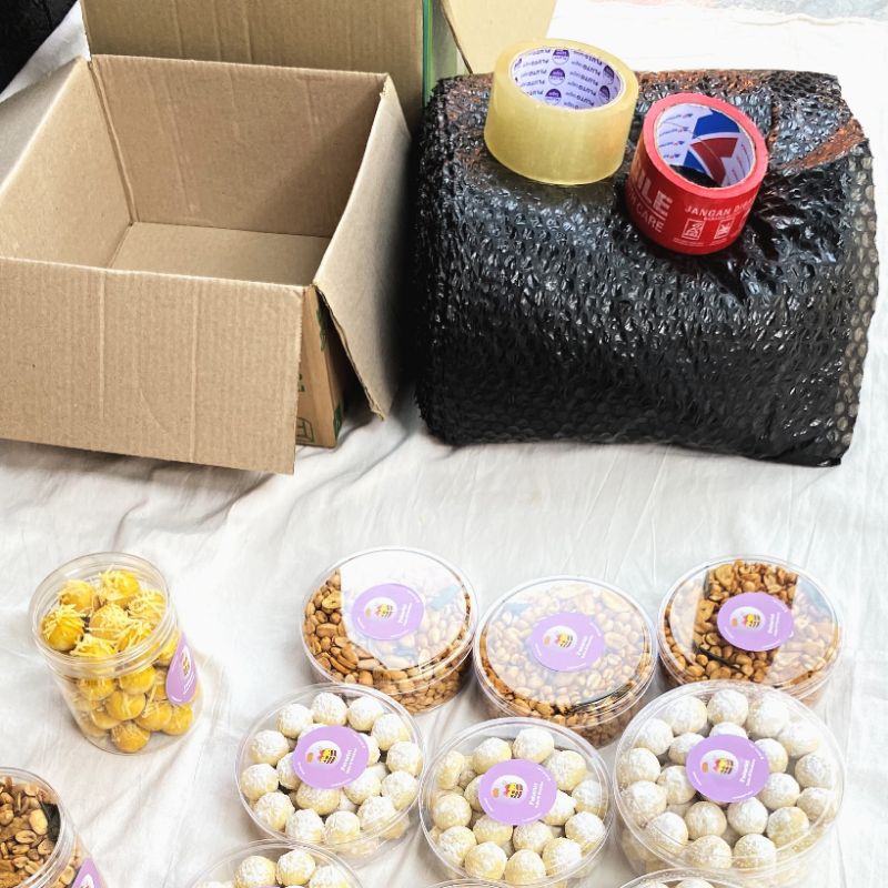 

Tambahan Packing Kardus + Bubble Wrap