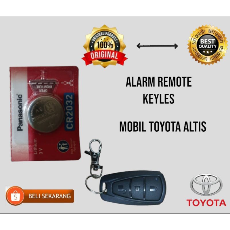 Baterai Remote Keyles Mobil Toyota Altis Original Baterai Asli