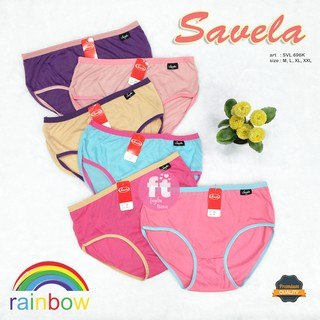 SAVELA | Celana Dalam Wanita SVL 696K / CD Dalaman Cewek Polos Warna IMPORT