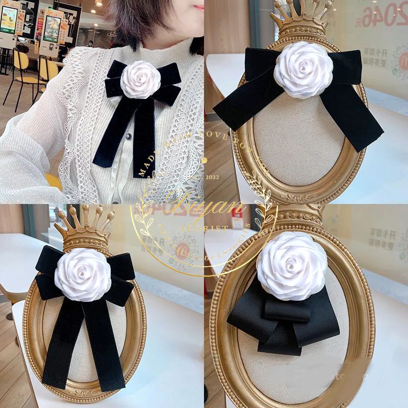 korean ribbon brooch // pita baju