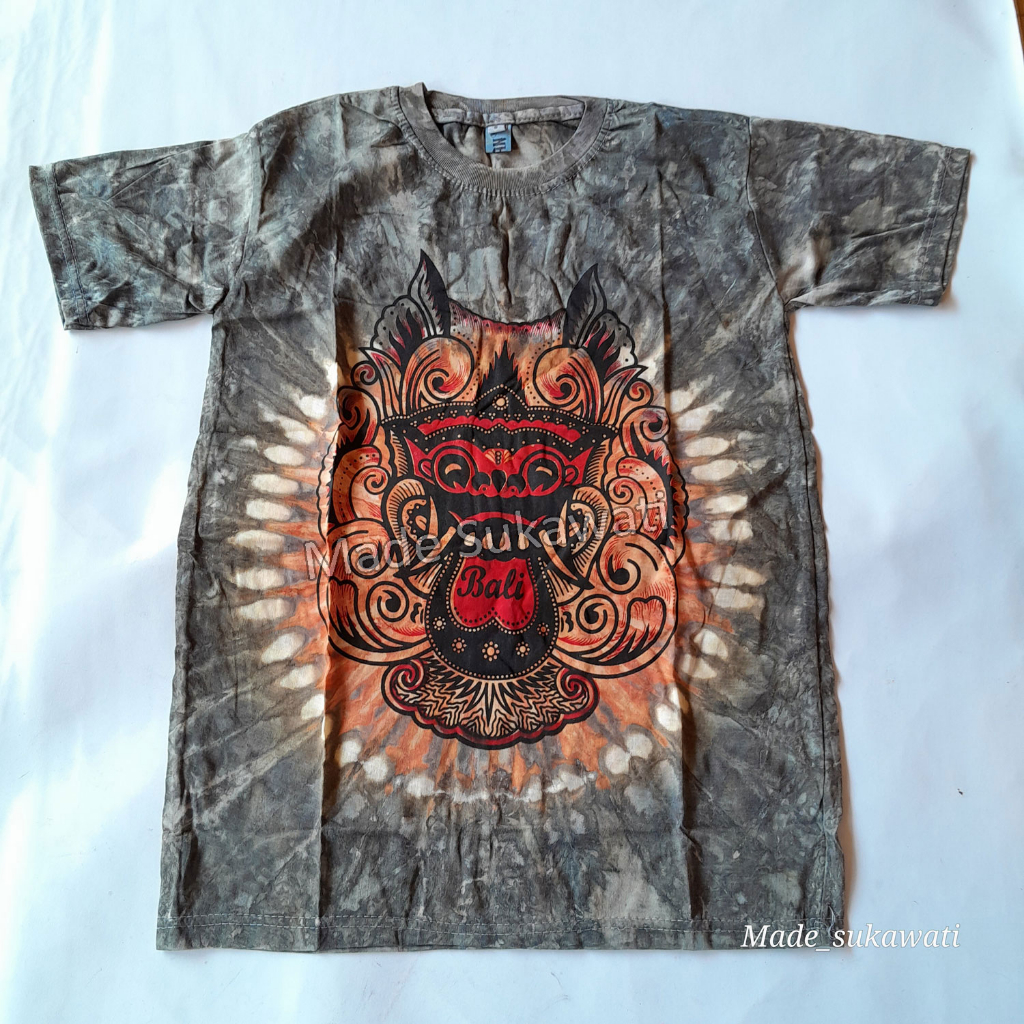 Baju kaos barong lukis bali