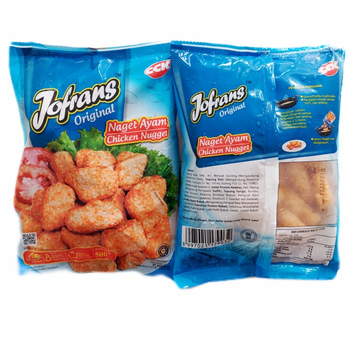 

JOFRANS CRISPY CHICKEN NUGGET 500GR