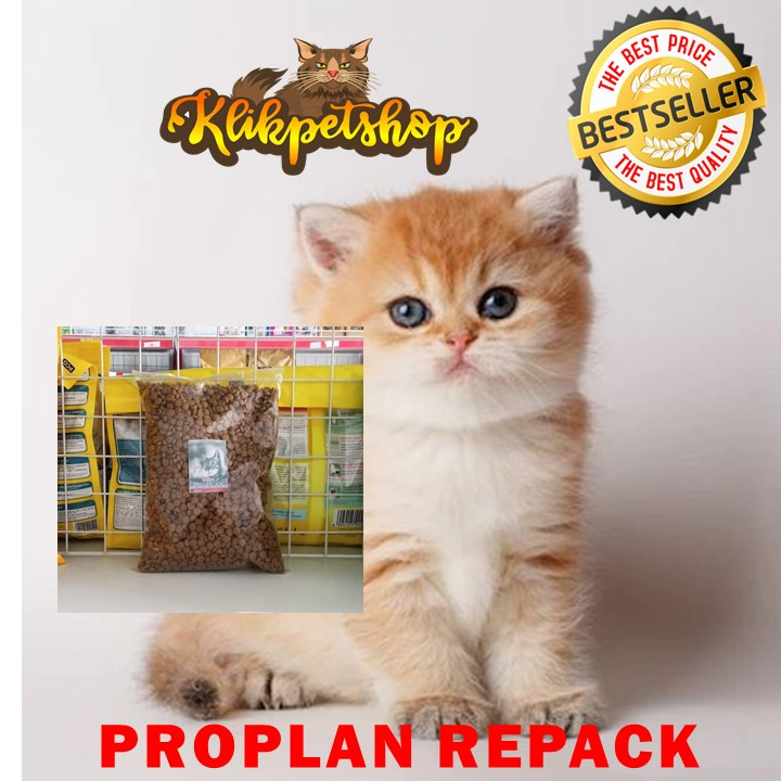 Makanan Kucing Kering Proplan Adult Salmon Repack 1 kg Cat Food