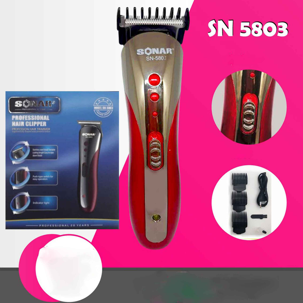 Alat Cukur Rambut * Sonar Hair Clipper * Alat Cukur Multifungsi * SN-5803