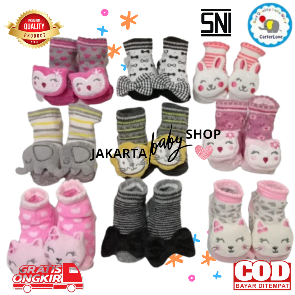 KAOS KAKI BAYI BONEKA CARTERLOVE 385403