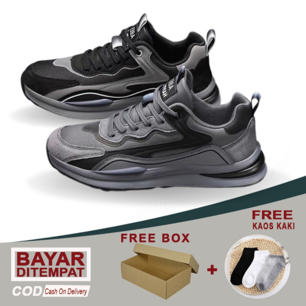 [ESSE] Sepatu Sneakers Pria Sport Shoes EX- 16
