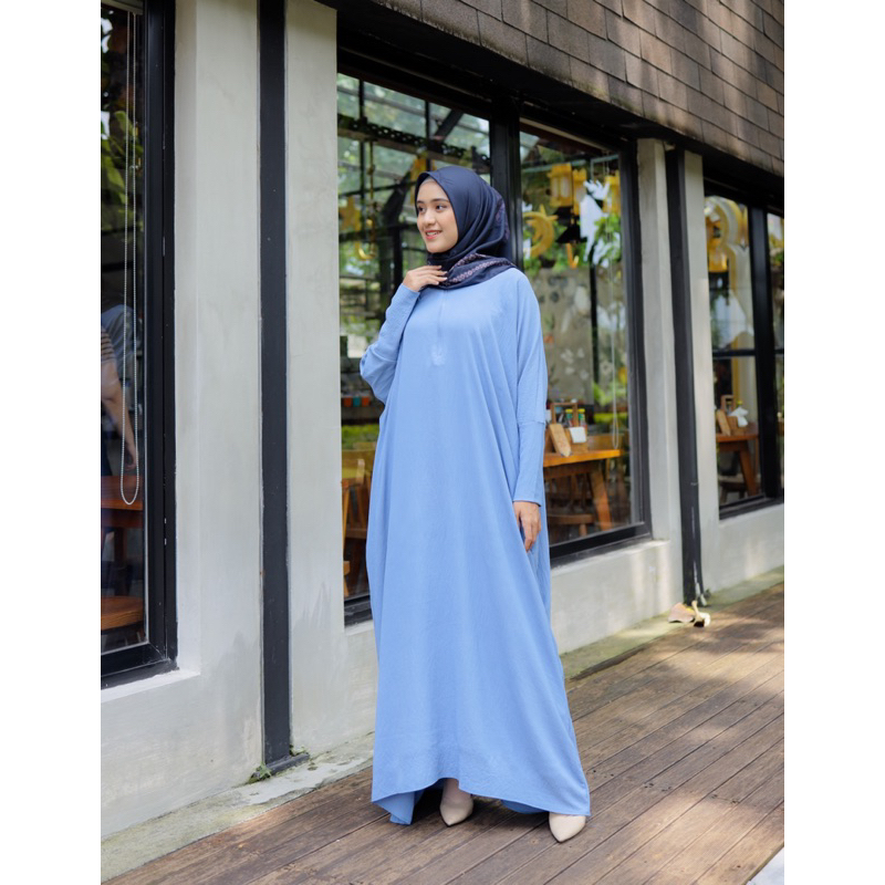 Mayra abaya batwing crincle premium