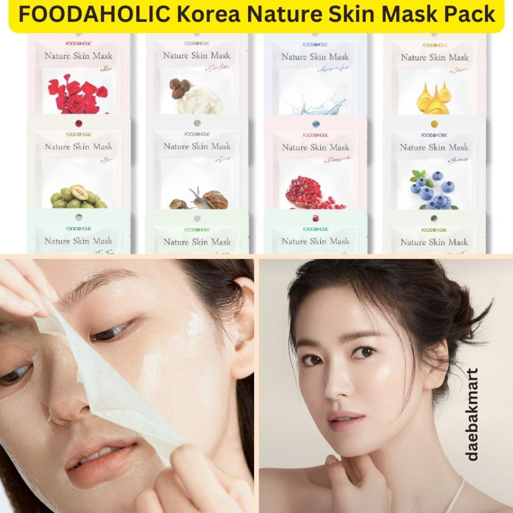 FOODAHOLIC Korea Nature Skin Mask Pack