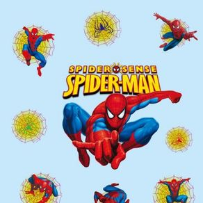 WALLPAPER STIKER DINDING.MOTIF.SPIDERMAN