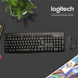 Keyboard Logitech MK290 keyboard+mouse full set wireless combo/keyboard gaming full set combo