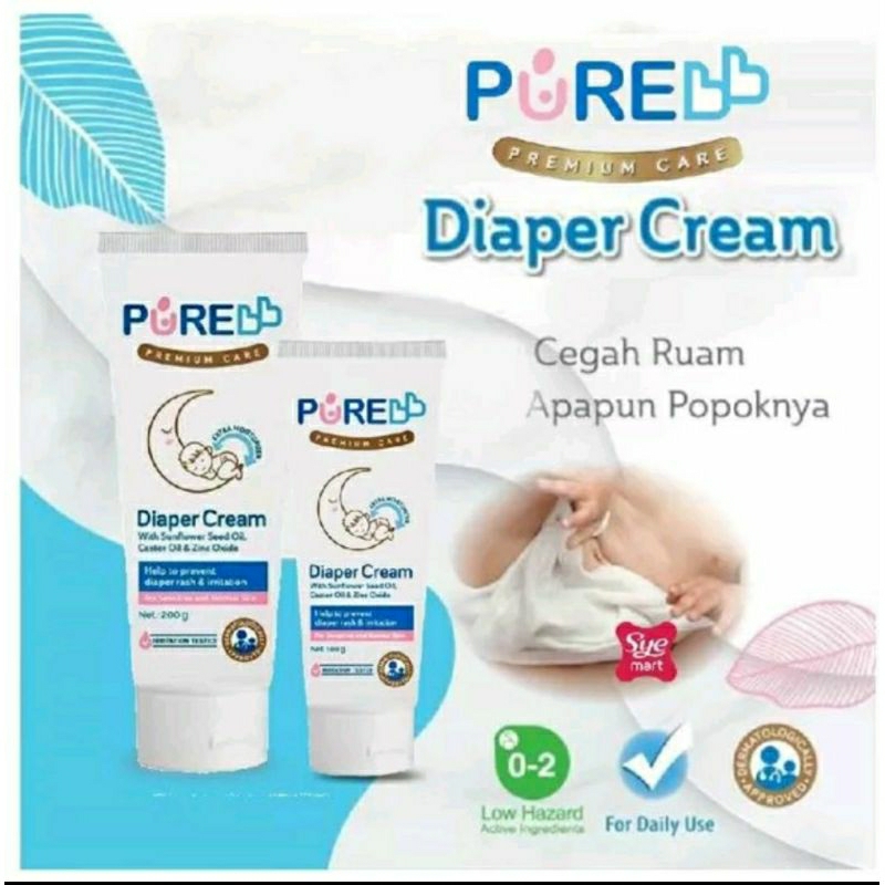 Purebb diaper cream 200gr - Pure BB