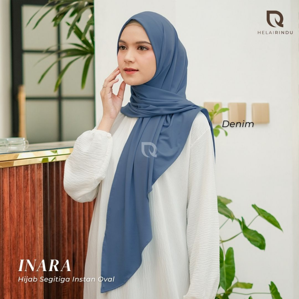 𝐇𝐄𝐋𝐀𝐈𝐑𝐈𝐍𝐃𝐔 - Segitiga Instan Oval Soft Pad Jersey Inara