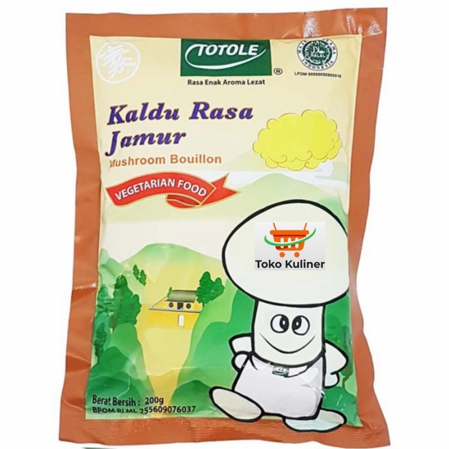 

Totole Kaldu Rasa Jamur 200gr - Pengganti Micin