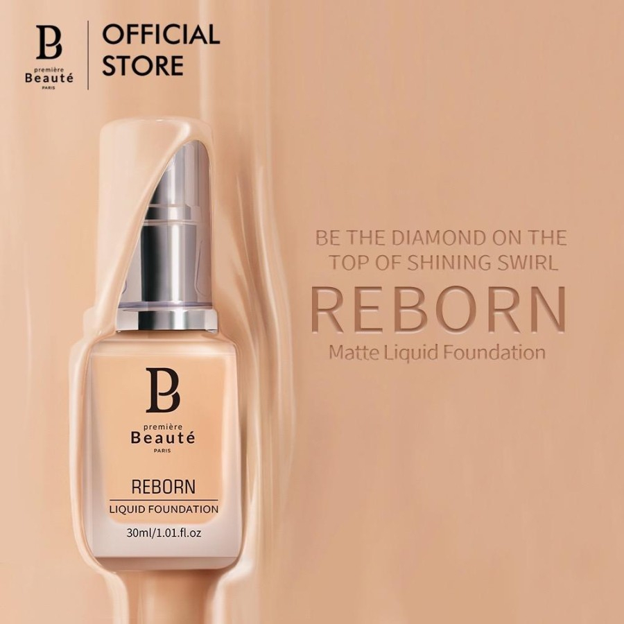 Premiere Beaute Series Reborn Matte Liquid Foundation Waterproff ORIGINAL