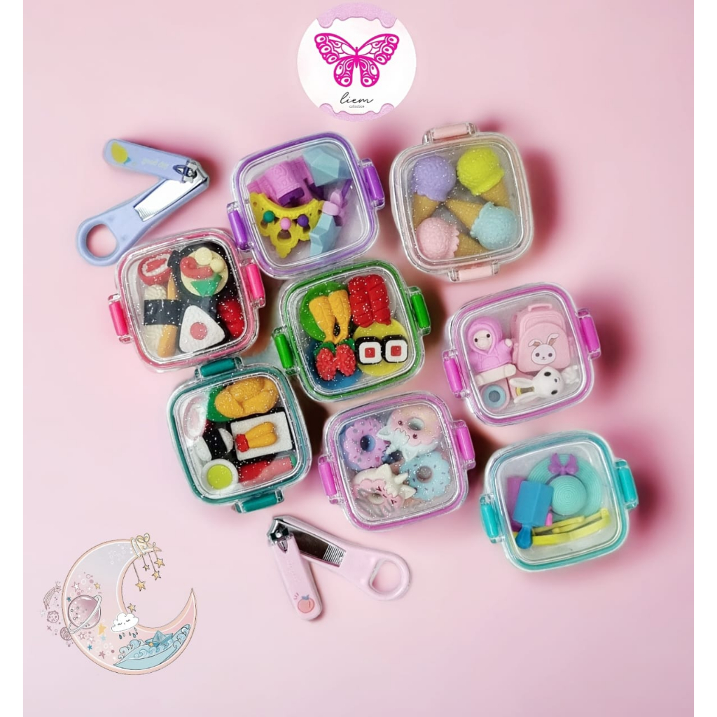 

Super Cutee Penghapus Set