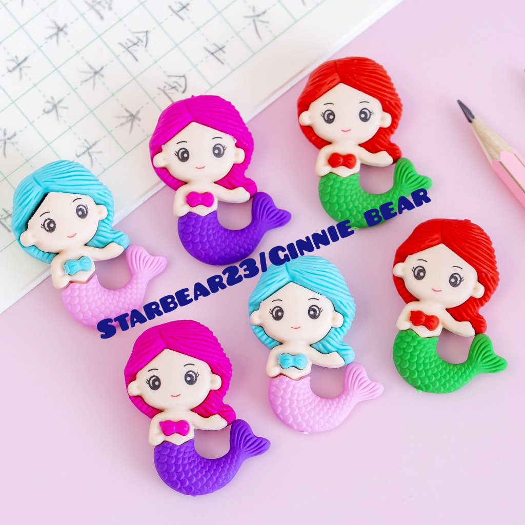 

Penghapus pencil the little mermaid ( CIA 720)