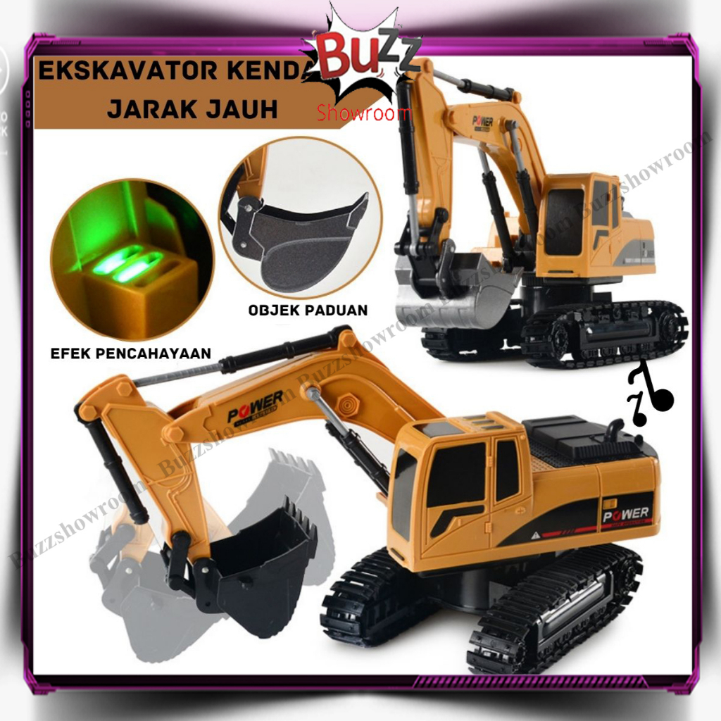 Remote Control Escavator Mainan Anak RC Mobil Beko Truck Excavator