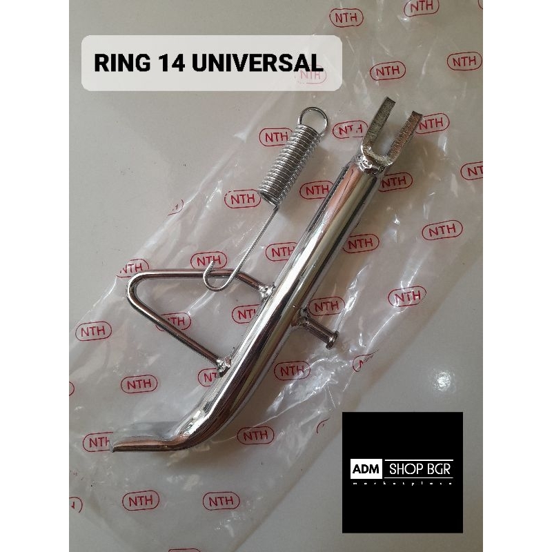 Standar Sampinh Chrome NTH Ring 14 Universal dan Ring 17 Honda Beat Scoopy Vario 110 Spacy STANDAR SAMPING