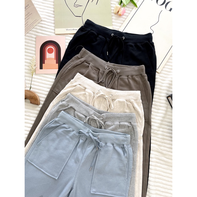 GU Uniqlo Soft Terry Jogger pants