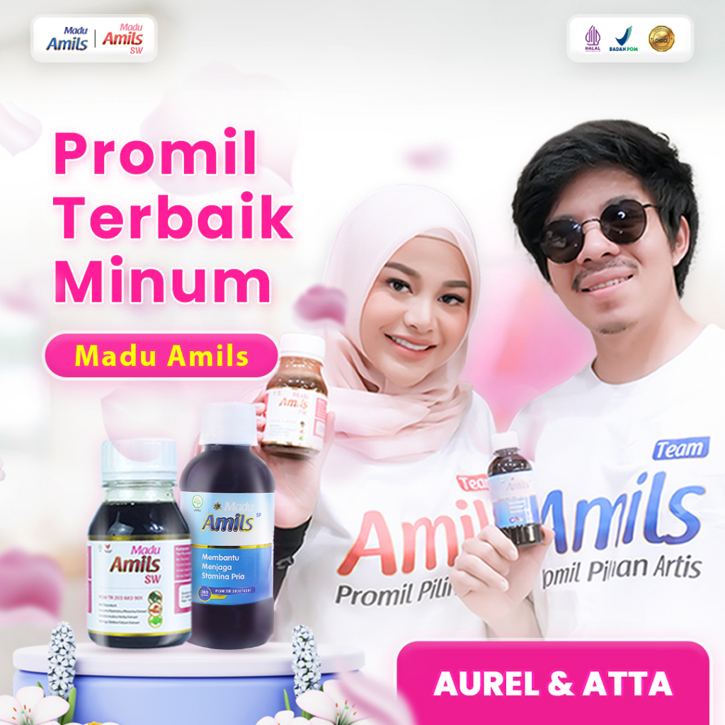 Amils - Madu Amil Paket Pasti Hamil Penyubur Kandungan Promil Madu Penyubur 4 Botol