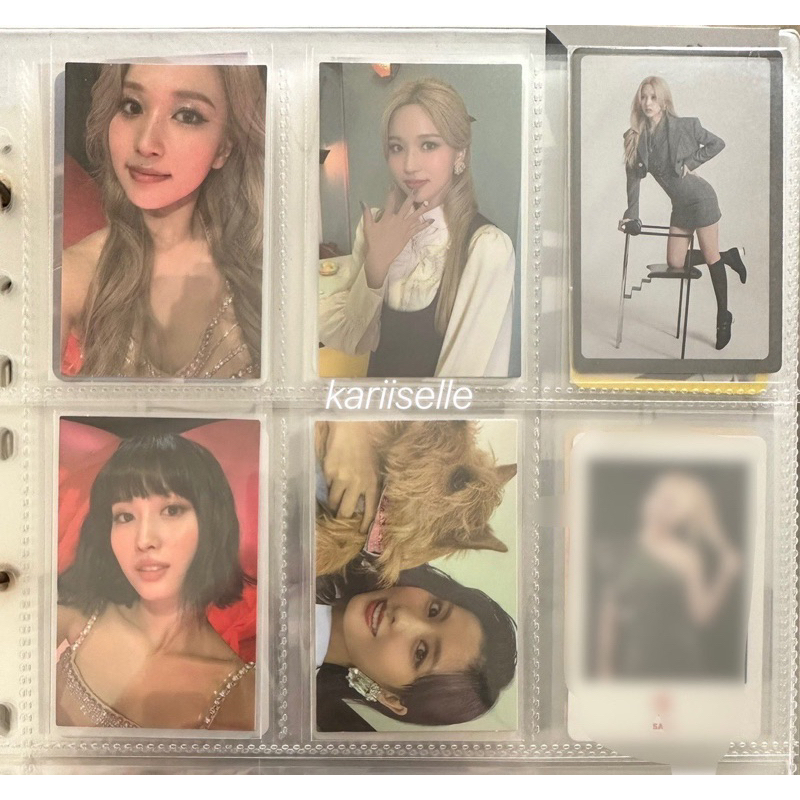 TWICE EYES WIDE OPEN ALBUM PHOTOCARD  ewo style retro story guguk boo dobby pre order benefit pc min