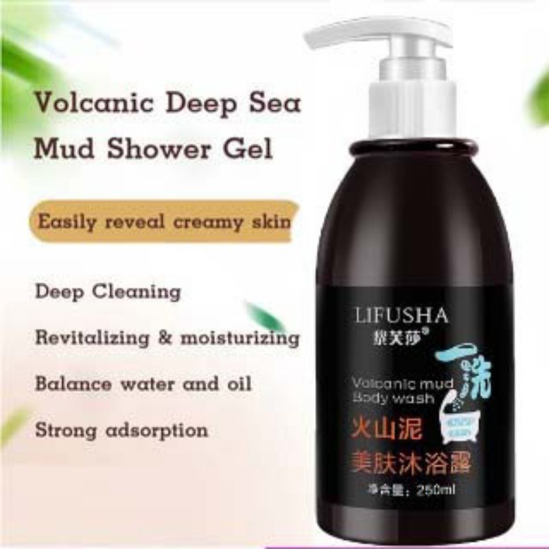 LIFUSHA Sabun lumpur vulkanik deep cleaning moisturize skin berkualitas