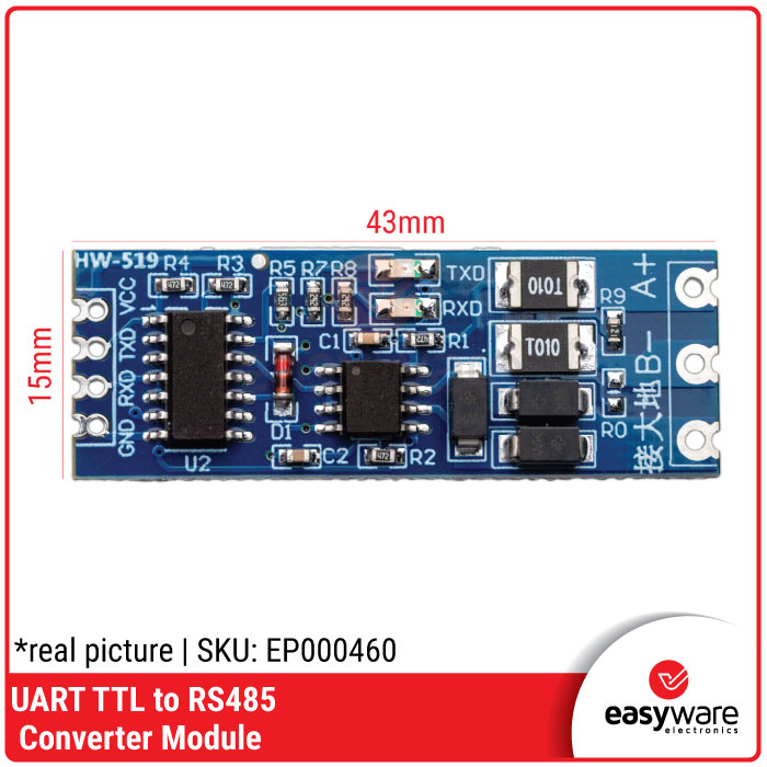 UART TTL to RS485 Module Converter Auto Flow Control MAX485