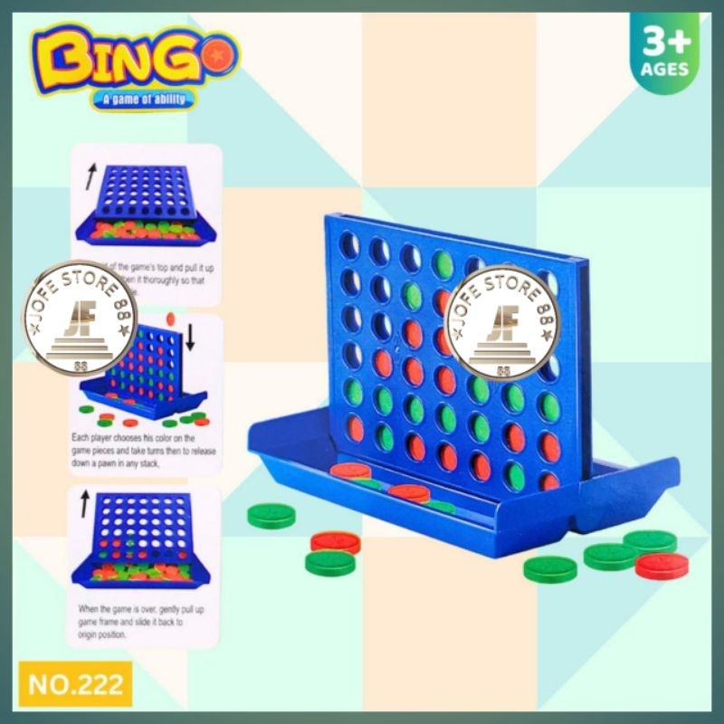 JOFESTORE88 X FerenHongXia MAINAN ANAK BINGO MINI BOARD GAME / MAINAN BINGO GAME MINI