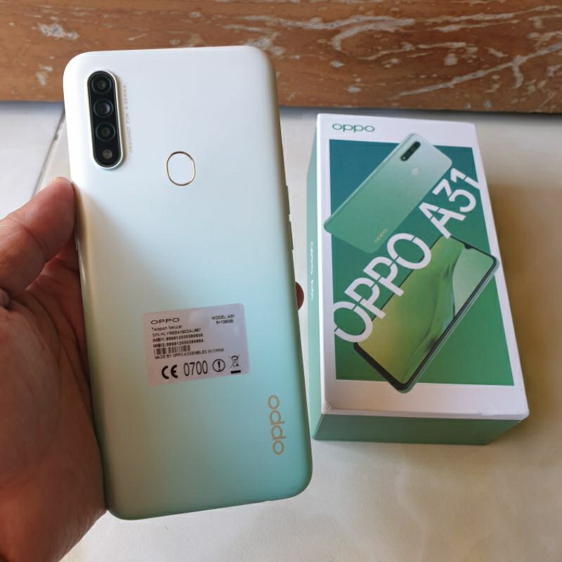 Oppo A31 6/128 second mulus dan lengkap