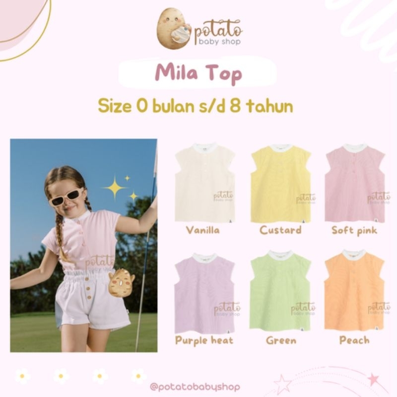 Bohopanna Mila Top 0Month s/d 8Years - Atasan Boho Baby