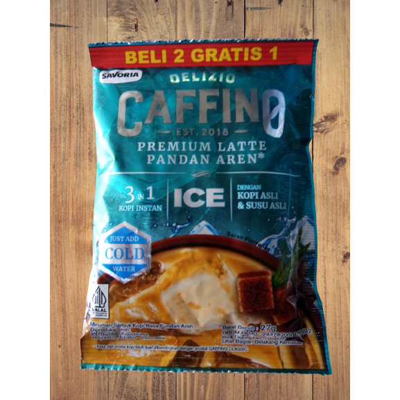 

Caffino Barista Premium Latte Ice Pandan Aren [27Gr/1Pc]