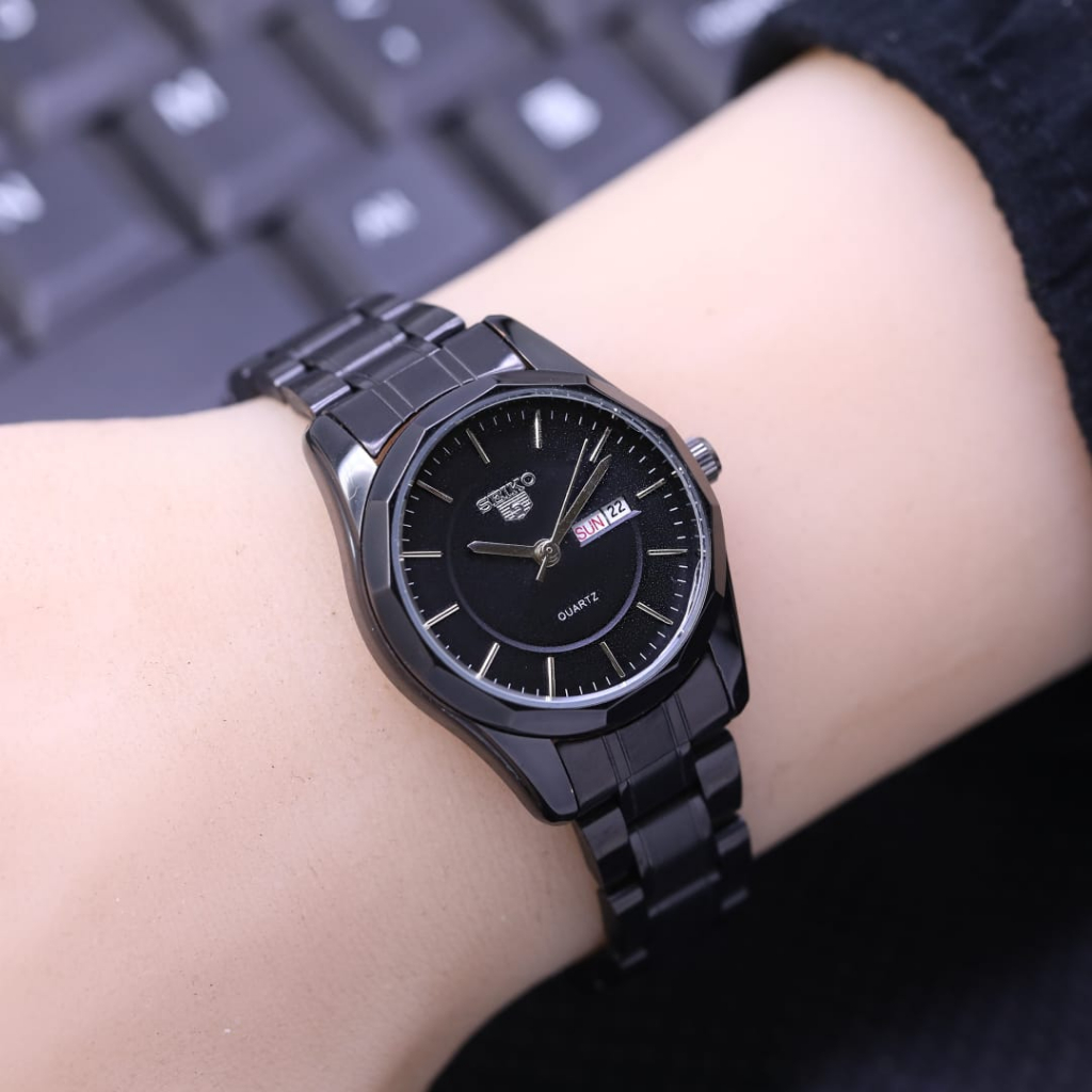 JAM TANGAN WANITA SEIKO DATE DAY RANTAI AKTIF LS07