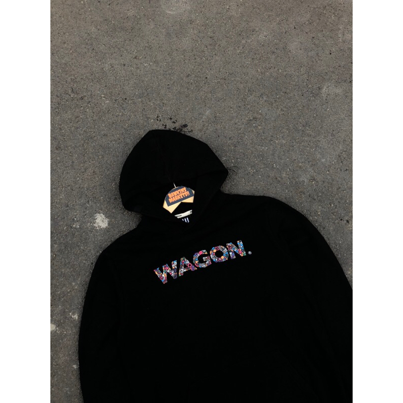 PRELOVED HOODIE WAGON BLACK