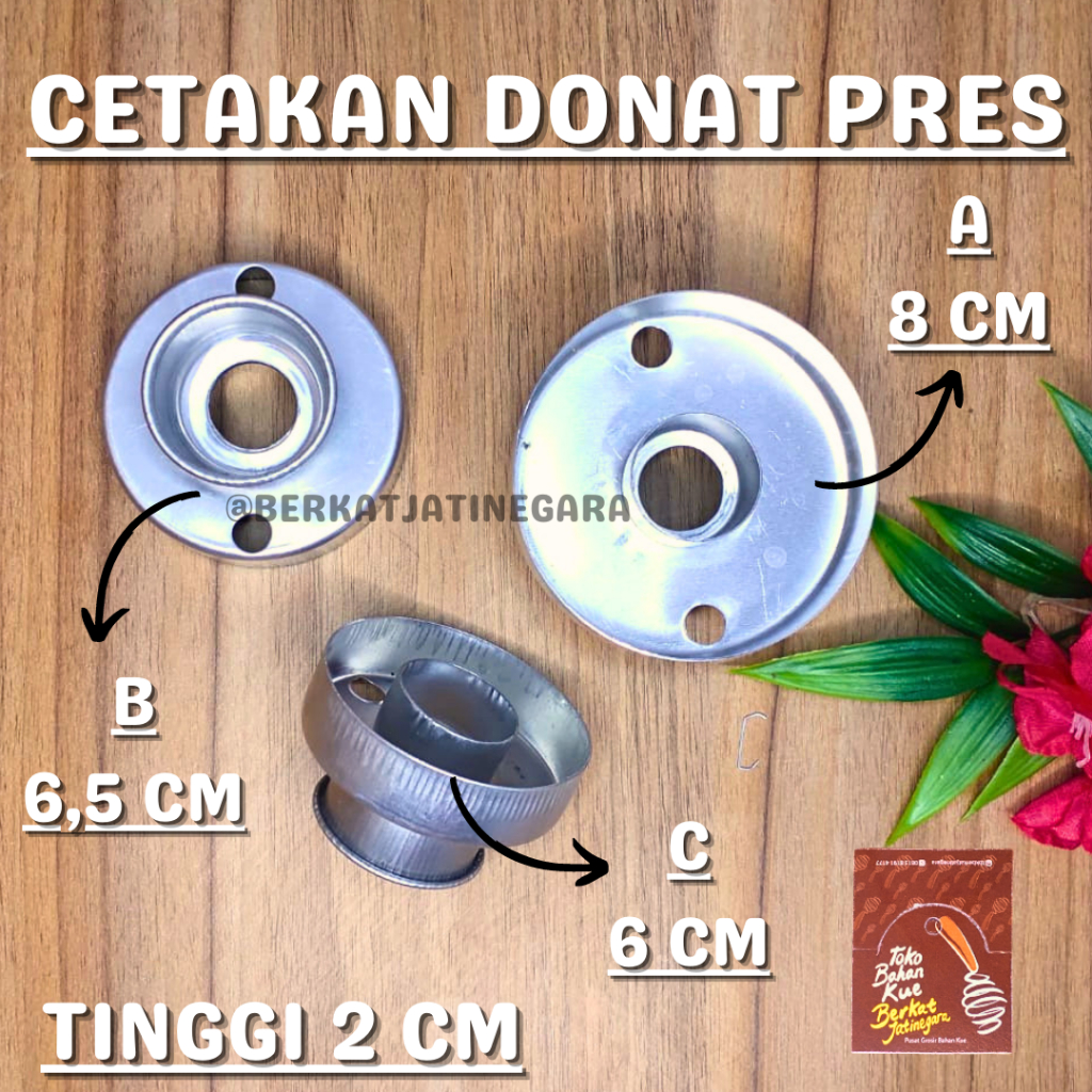 CETAKAN DONAT PRES / CETAKAN STAINLESS DONAT / CETAKAN / PCS