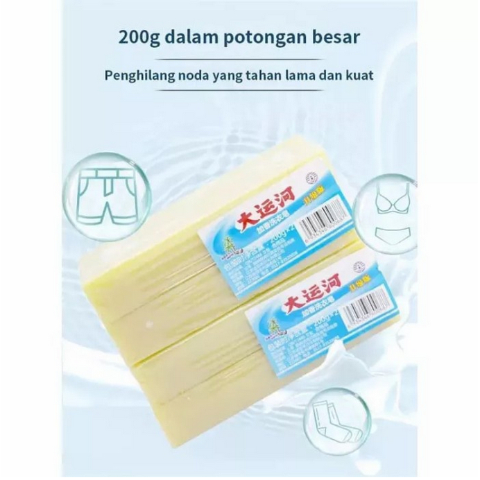 Sabun Ajaib VIRAL Penghilang Noda Bandel / Sabun Batang Cuci Baju / Sabun Cuci Baju Noda Kotor / Detergen Cuci Baju / Sabun Batang Pembersih Pakaian Hingga Bersih