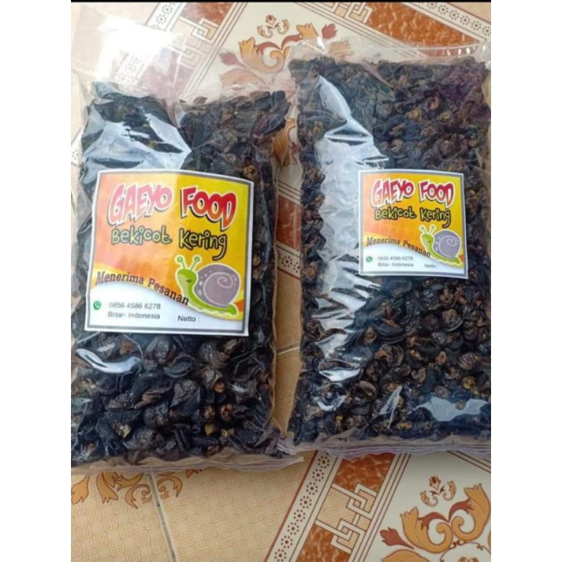 

Bekicot kering / krecek bekicot