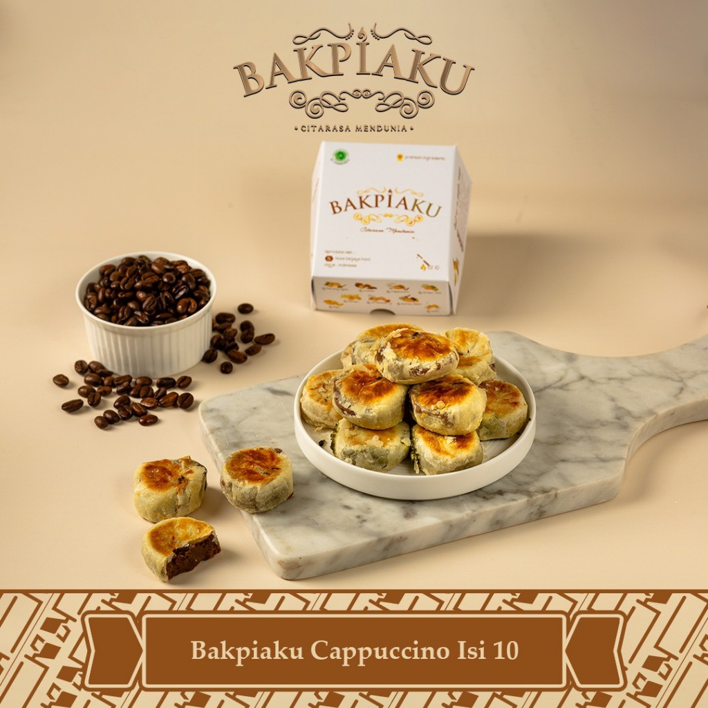 Bakpia Bakpiaku Khas Jogja isi 10 Cappucino