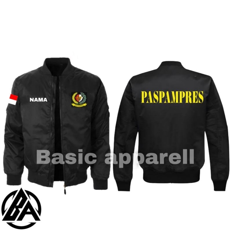 JAKET BOMBER PASPAMPRES // JAKET PASPAMPRES FULL BORDIR