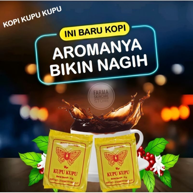 

KOPI KUPU KUPU KOPI HITAM BUBUK MURNI SACHET SPECIAL