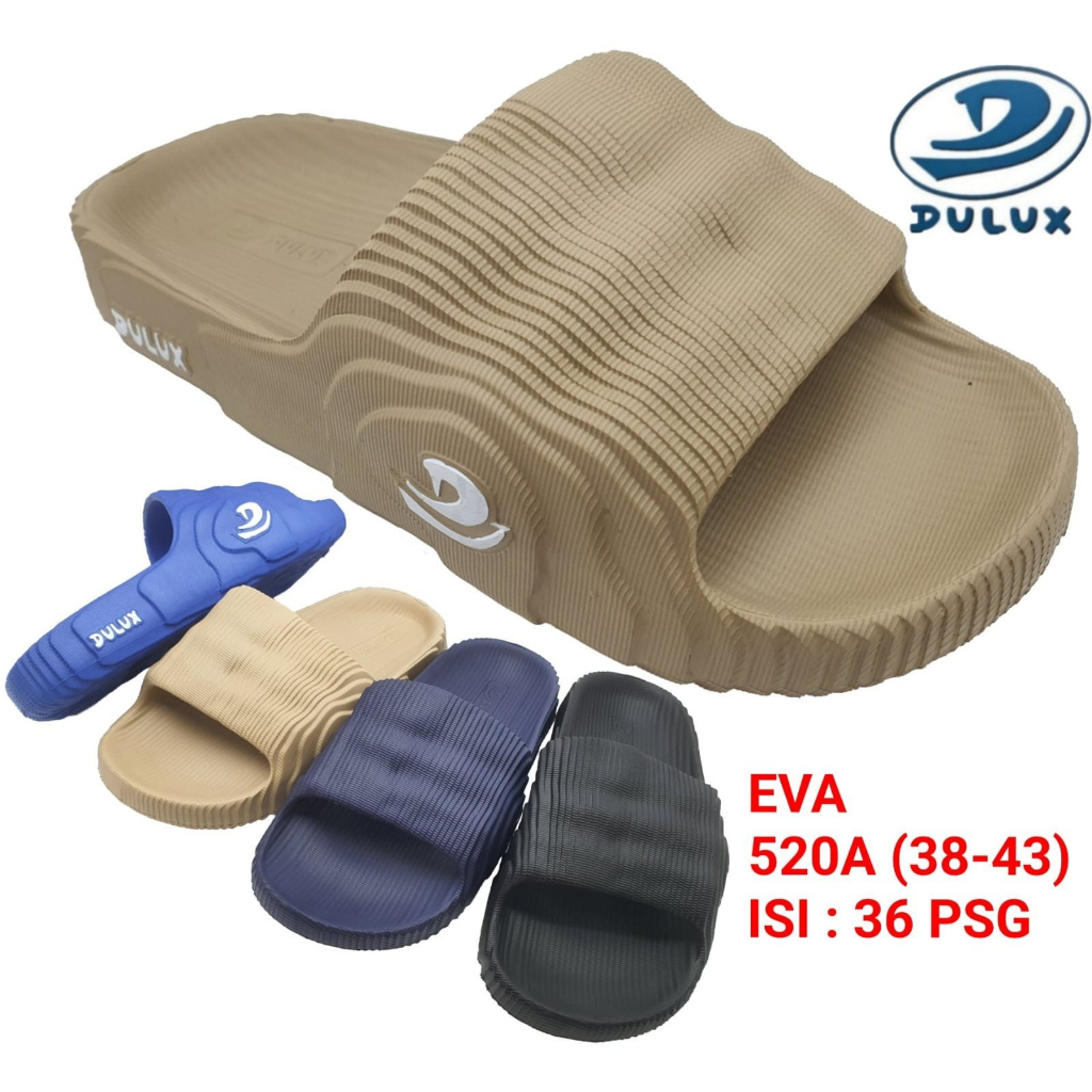 Sandal Slop Tebal 8831 Sendal Viral Ringan Tebal Slide Pria Selop Laki-laki Desain Unik