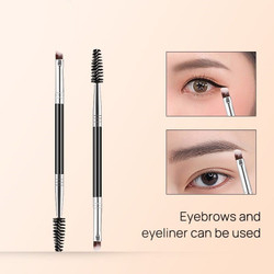 ✿ELYSABETHME✿  Kuas 2in1 alis dan eyebrow brush make up untuk merapihkan bulu mata