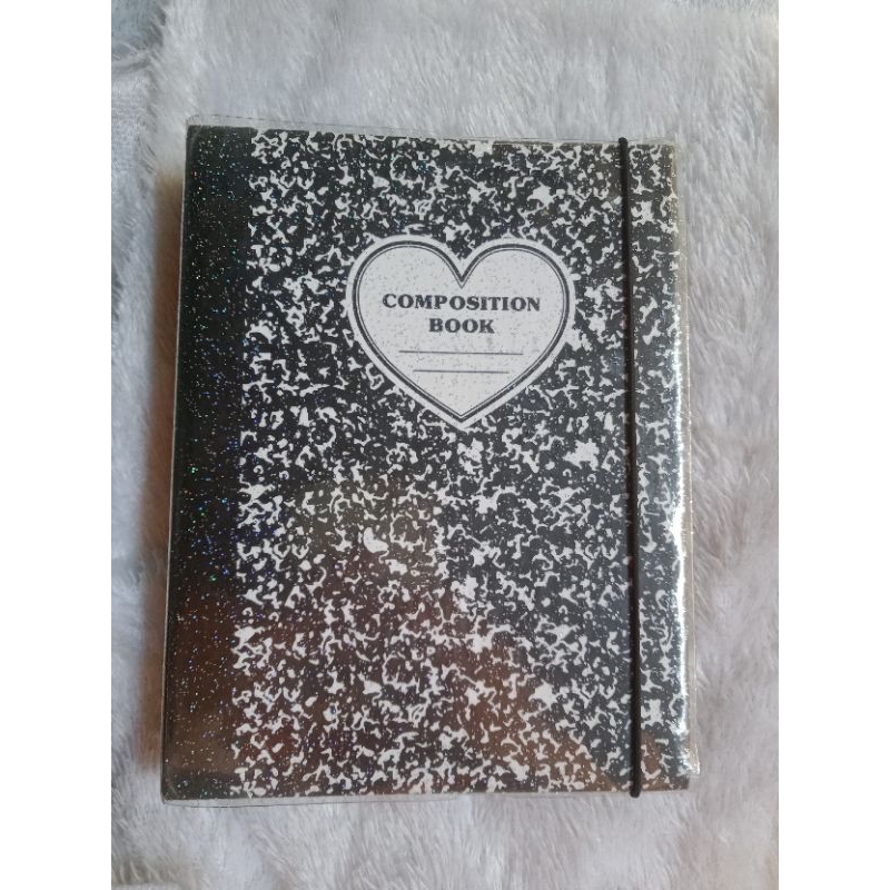 Wts Binder Preloved Lucalab Korea Photocard + Sleeve Glitter Binder