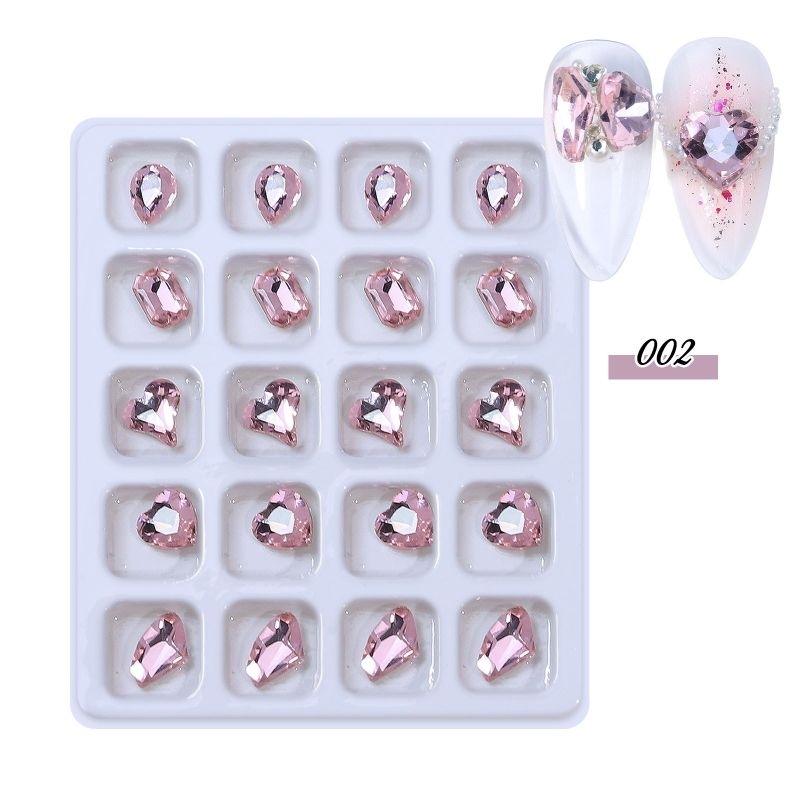 Rhinestone Nail Art / Permata Nail Art / Aksesoris Rhinestone Permata