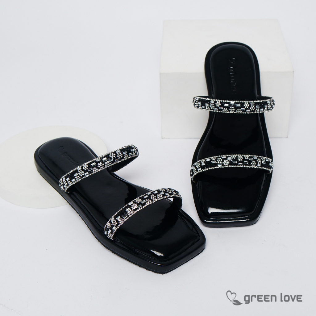 Green Love Sandal Wanita VEGAS